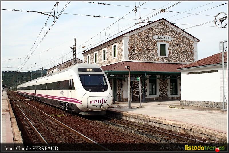 Alvia S120-09 en Alsasua