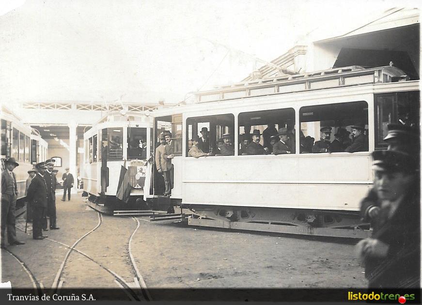 Inauguración tranvía eléctrico