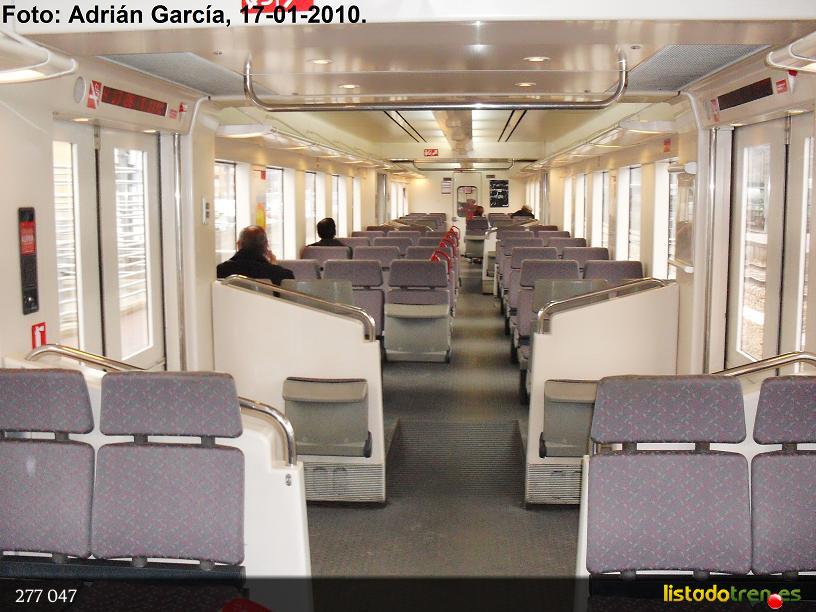 Interior 440 cercanías