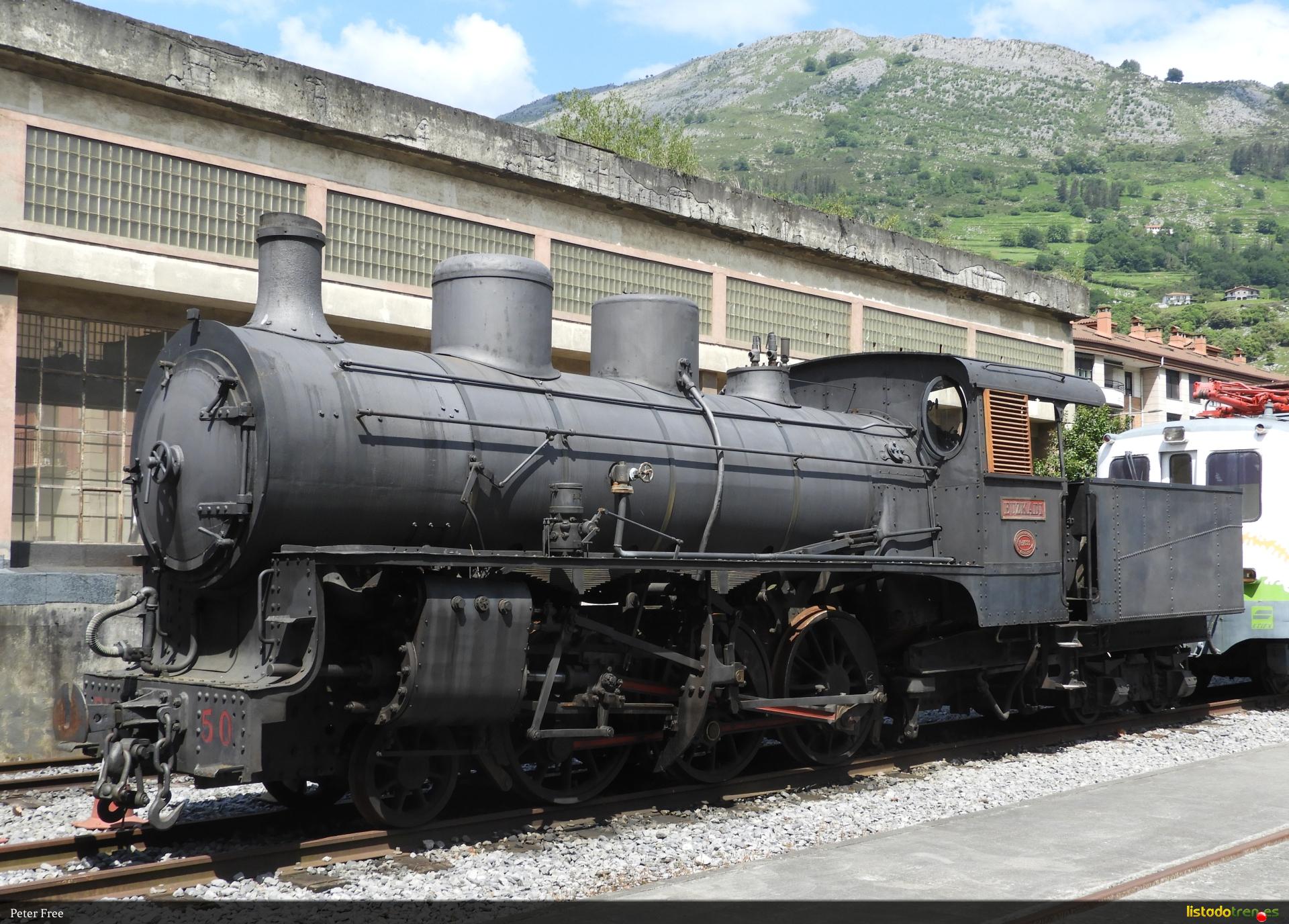 No.56 "Euzkadi" de los Ferrocarriles Vas