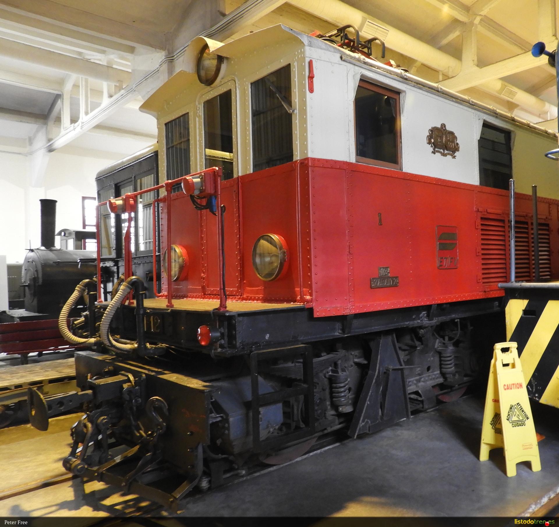 CAF locomotive No.12, Azpeitia, 18/05/23