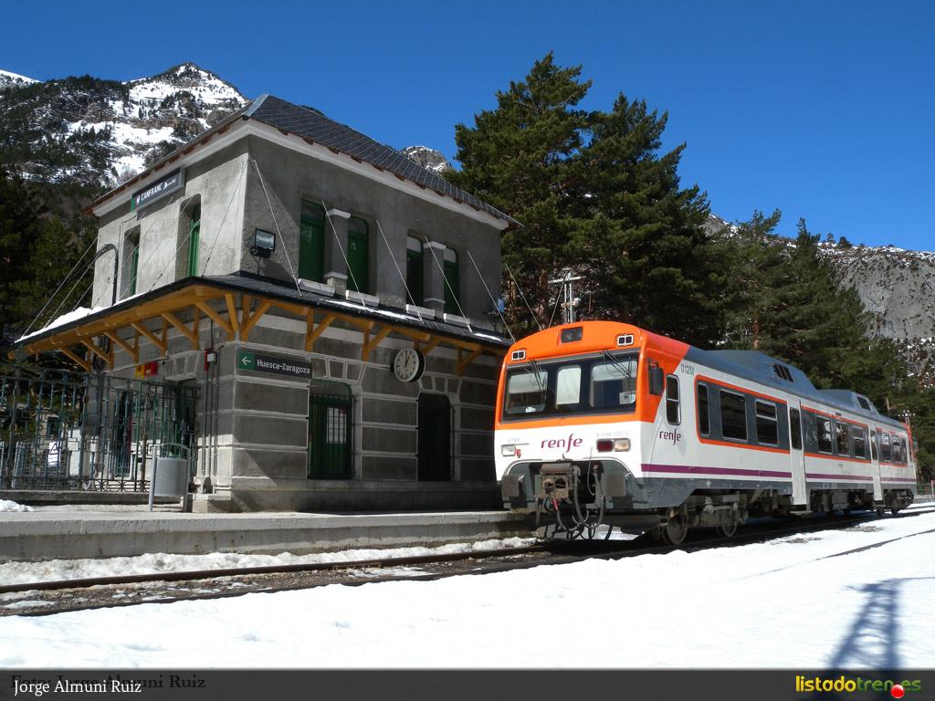 En Canfranc.