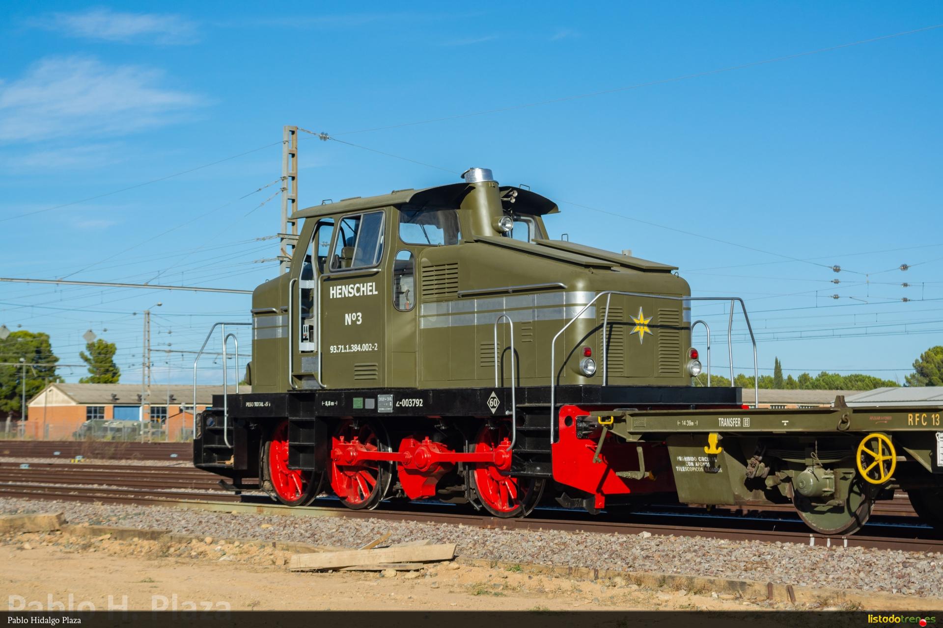 Henschel nº3 en San Gregorio