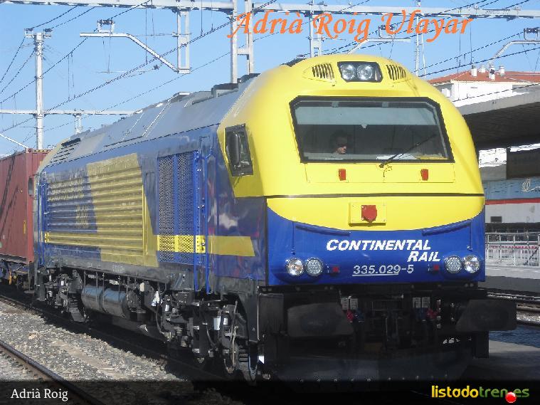 La 029 de continental rail