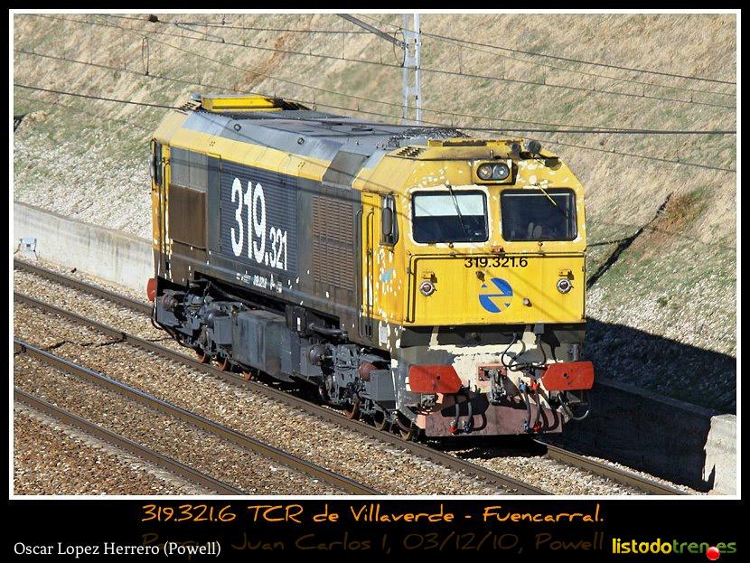 319.321 de nuevo en la via