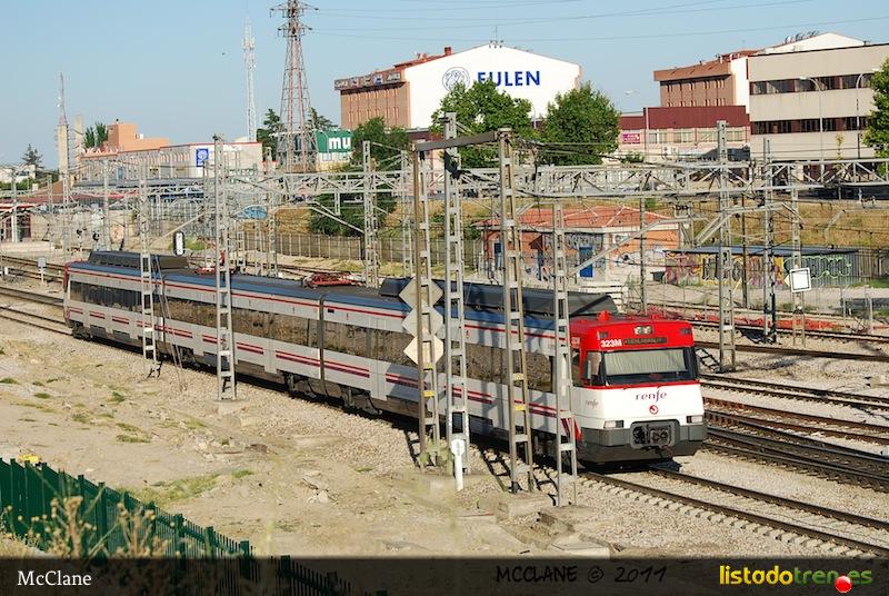 UT446 saliendo de Villaverde Alto de camino a Zarz