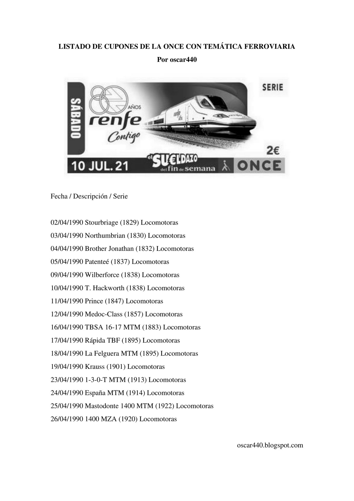 Listado de cupones ONCE con tema ferroviario_1.jpg